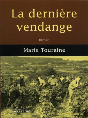 cover image of La dernière vendange